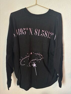 Black Disney Long Sleeve Jersey Fit